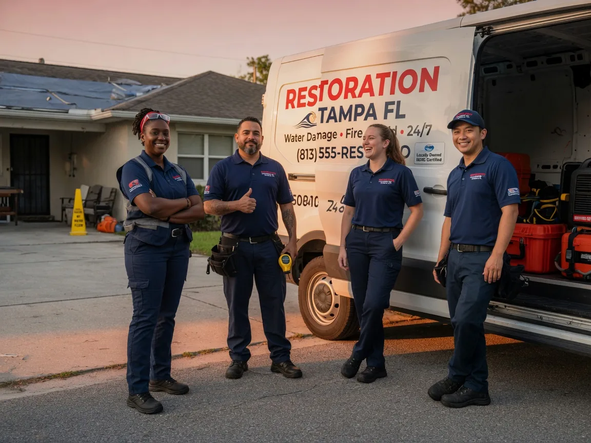 Water Damage Restoration company in Lakewood, WI